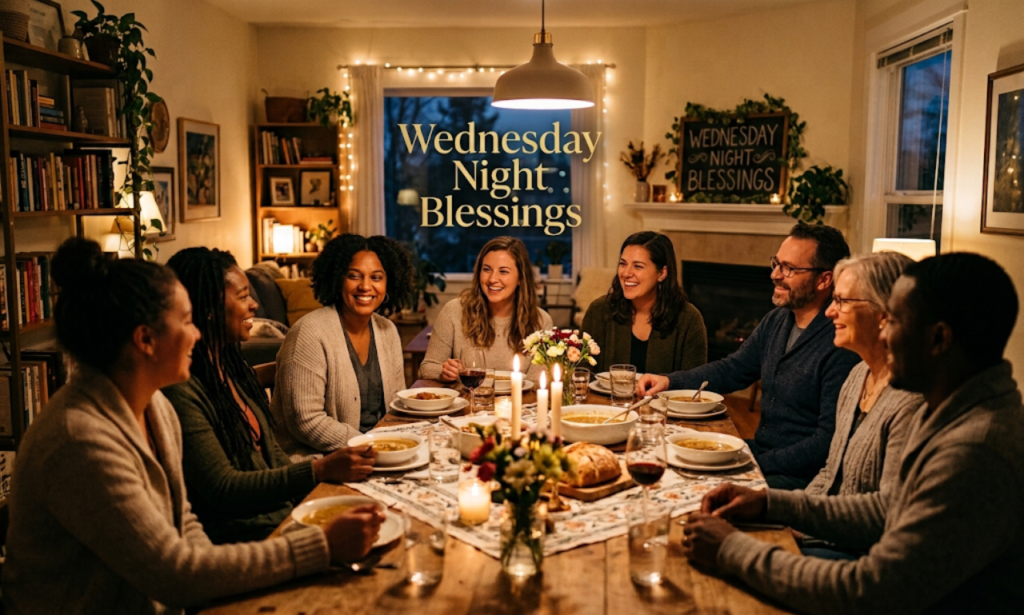Wednesday night blessings with peaceful prayers and inspirational messages
