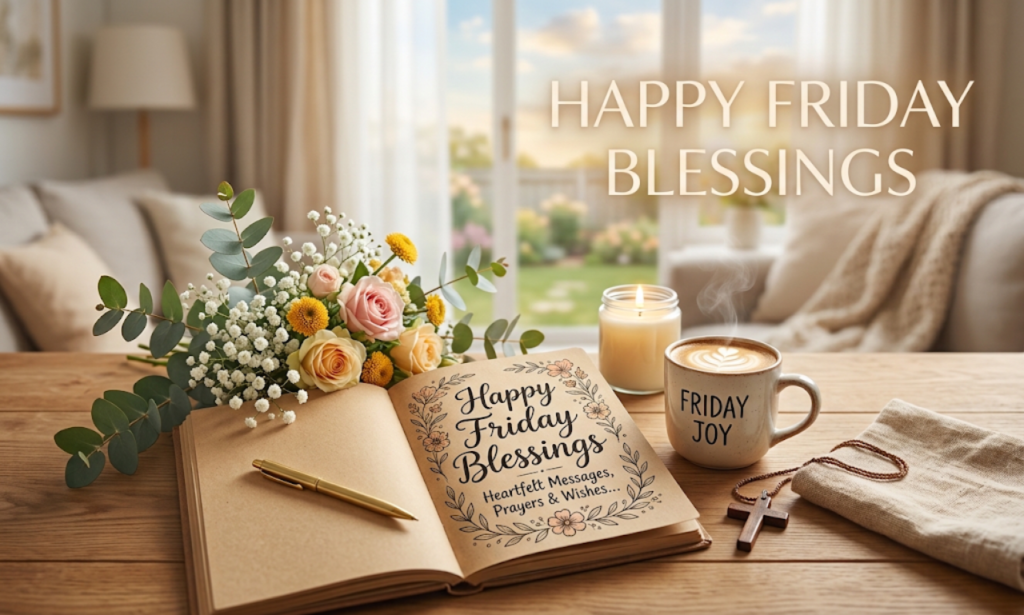 Happy Friday blessings with heartfelt prayers, wishes, and inspirational messages