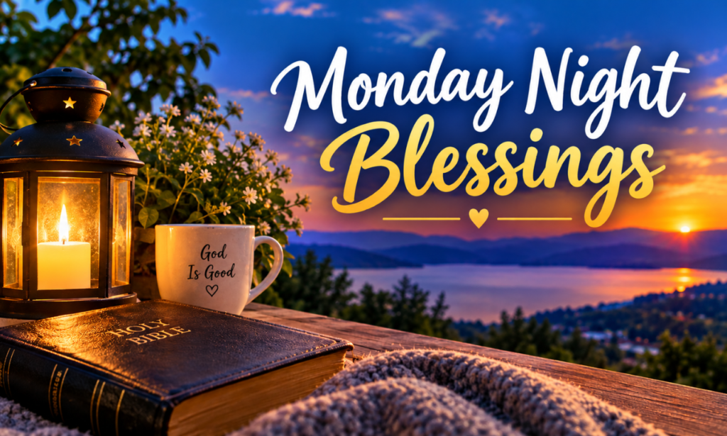 75+ Monday Night Blessings: Messages & Good Night Wishes