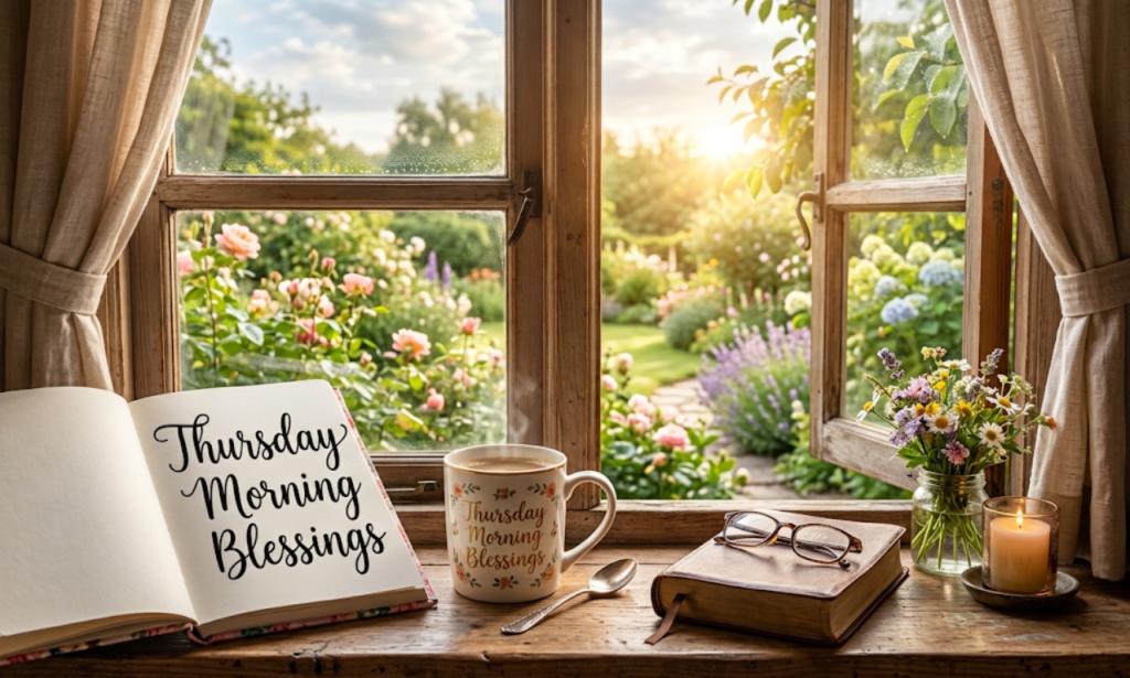 75+ Thursday morning blessings, inspiring prayers, and heartfelt wishes for a peaceful and blessed Thursday